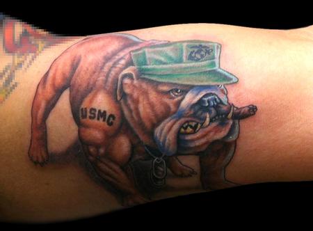 Tattoos - Marine Bulldog - 60882